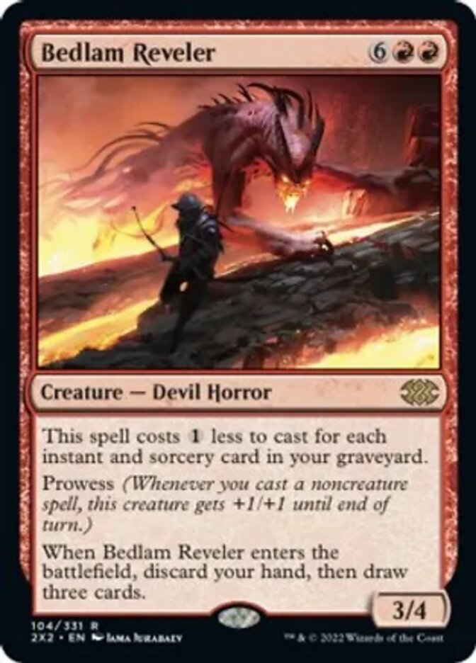 Bedlam Reveler [Double Masters 2022] | Grognard Games