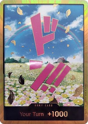DON!! Card (Rebecca) (Gold) - Premium Booster -The Best- Foil | Grognard Games