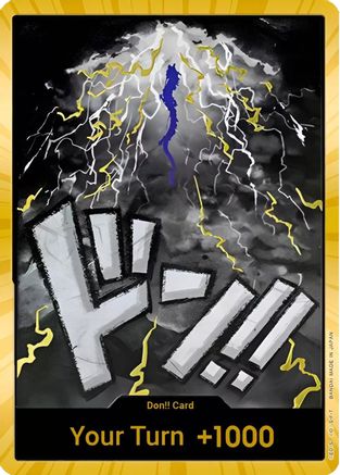 DON!! Card (Kaido) (Gold) - Premium Booster -The Best- Foil | Grognard Games
