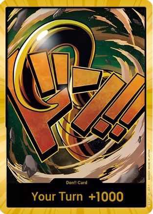 DON!! Card (Crocodile) (Gold) - Premium Booster -The Best- Foil | Grognard Games