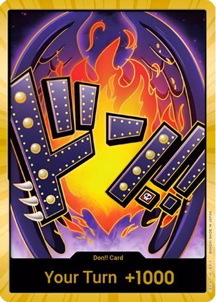 DON!! Card (King) (Gold) - Premium Booster -The Best- Foil | Grognard Games