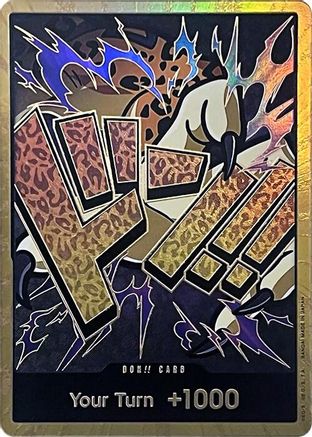 DON!! Card (Rob Lucci) (Gold) - Premium Booster -The Best- Foil | Grognard Games
