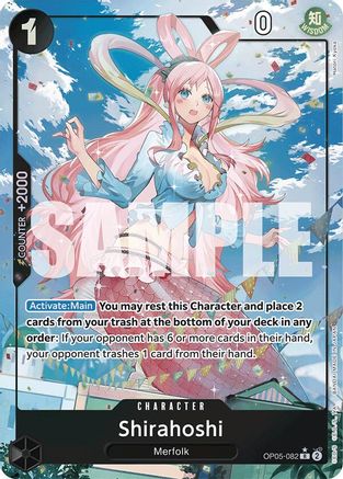 Shirahoshi (OP05-082) (Full Art) (OP05-082) - Premium Booster -The Best- Foil | Grognard Games