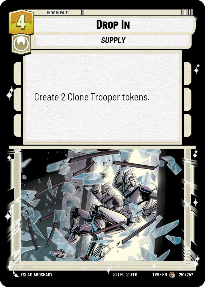 Drop In (251/257) [Twilight of the Republic] | Grognard Games