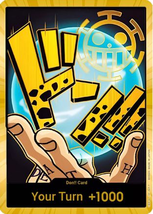 DON!! Card (Trafalgar Law) (Gold) - Premium Booster -The Best- Foil | Grognard Games