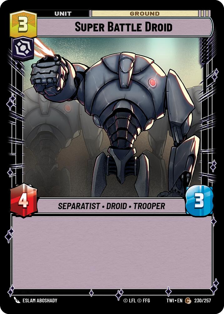 Super Battle Droid (230/257) [Twilight of the Republic] | Grognard Games