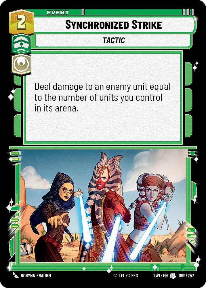 Synchronized Strike (099/257) [Twilight of the Republic] | Grognard Games