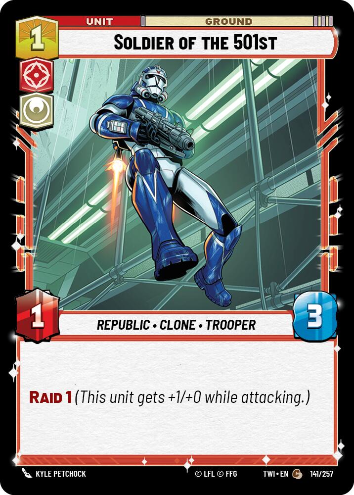 Soldier of the 501st (141/257) [Twilight of the Republic] | Grognard Games