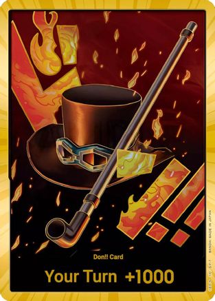 DON!! Card (Sabo) (Gold) - Premium Booster -The Best- Foil | Grognard Games