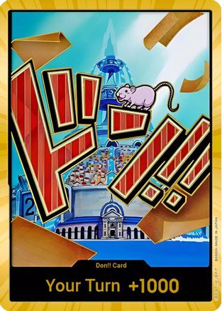 DON!! Card (Iceberg) (Gold) - Premium Booster -The Best- Foil | Grognard Games