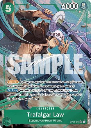 Trafalgar Law (OP01-047) (Alternate Art) (OP01-047) - Premium Booster -The Best- Foil | Grognard Games
