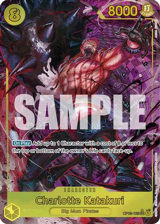 Charlotte Katakuri (Alternate Art) (OP03-123) - Premium Booster -The Best- Foil | Grognard Games