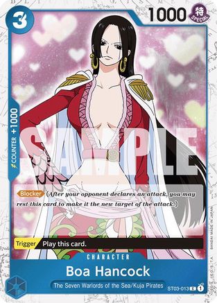 Boa Hancock (ST03-013) (Jolly Roger Foil) (ST03-013) - Premium Booster -The Best- Foil | Grognard Games