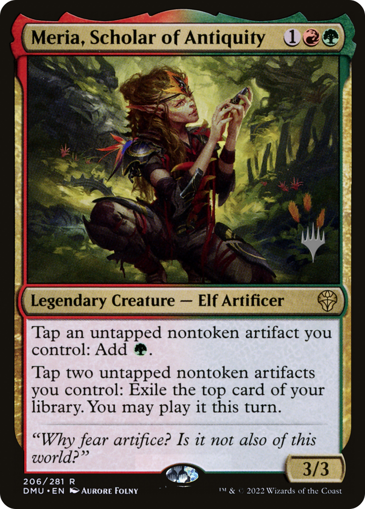 Meria, Scholar of Antiquity (Promo Pack) [Dominaria United Promos] | Grognard Games