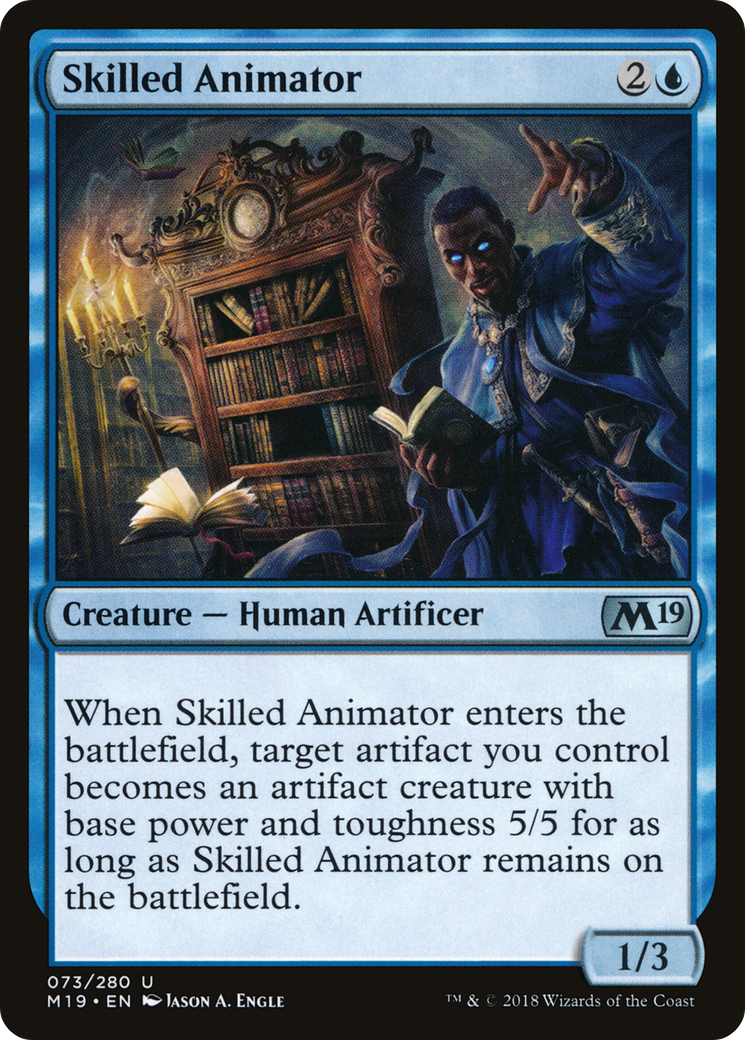 Skilled Animator [Core Set 2019] | Grognard Games