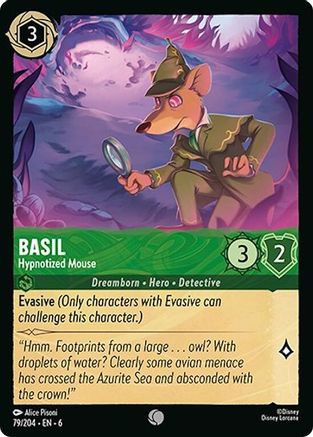 Basil - Hypnotized Mouse (79/204) [Azurite Sea] | Grognard Games