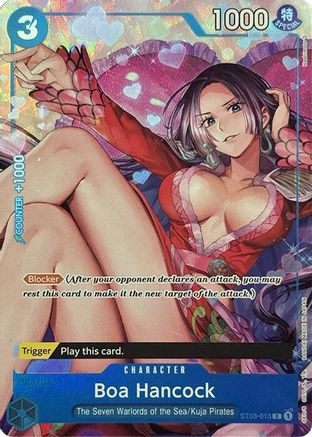 Boa Hancock (Premium Card Collection -Best Selection Vol. 2-) (ST03-013) - One Piece Promotion Cards Foil | Grognard Games