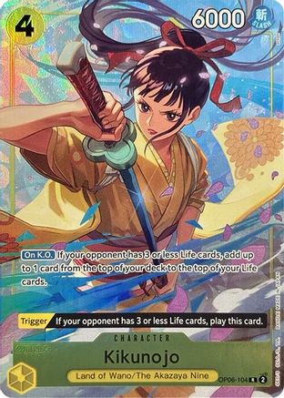 Kikunojo (Premium Card Collection -Best Selection Vol. 2-) (OP06-104) - One Piece Promotion Cards Foil | Grognard Games