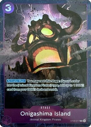 Onigashima Island (Premium Card Collection -Best Selection Vol. 2-) (ST04-017) - One Piece Promotion Cards Foil | Grognard Games
