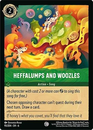 Heffalumps and Woozles (95/204) [Azurite Sea] | Grognard Games