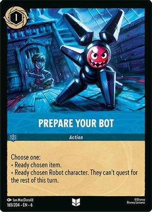 Prepare Your Bot (165/204) [Azurite Sea] | Grognard Games