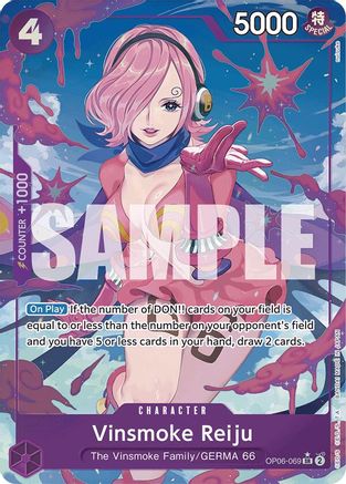 Vinsmoke Reiju (OP06-069) (Alternate Art) (OP06-069) - Premium Booster -The Best- Foil | Grognard Games