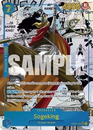 Sogeking (Manga) (OP03-122) - Premium Booster -The Best- Foil | Grognard Games