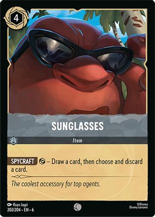 Sunglasses (202/204) [Azurite Sea] | Grognard Games