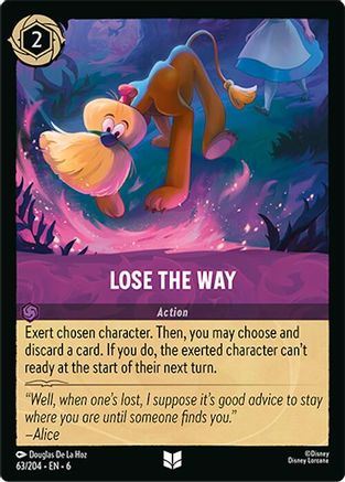 Lose the Way (63/204) [Azurite Sea] | Grognard Games
