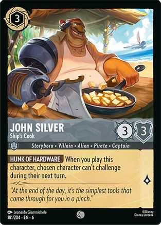 John Silver - Ship's Cook (181/204) [Azurite Sea] | Grognard Games