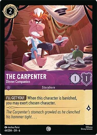 The Carpenter - Dinner Companion (44/204) [Azurite Sea] | Grognard Games