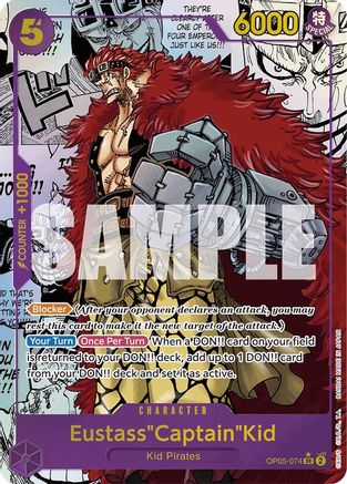 Eustass"Captain"Kid (OP05-074) (Manga) (OP05-074) - Premium Booster -The Best- Foil | Grognard Games