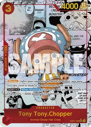 Tony Tony.Chopper (EB01-006) (Manga) (EB01-006) - Premium Booster -The Best- Foil | Grognard Games