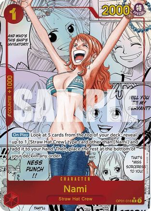 Nami (OP01-016) (Manga) (OP01-016) - Premium Booster -The Best- Foil | Grognard Games