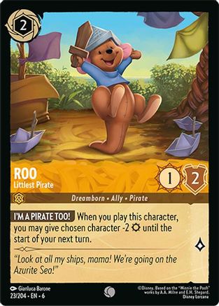Roo - Littlest Pirate (23/204) [Azurite Sea] | Grognard Games