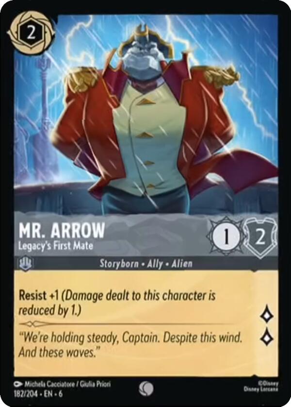 Mr. Arrow - Legacy's First Mate (182/204) [Azurite Sea] | Grognard Games