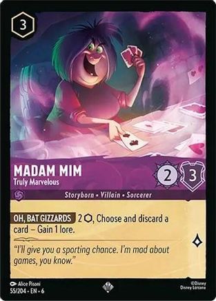 Madam Mim - Truly Marvelous (55/204) [Azurite Sea] | Grognard Games