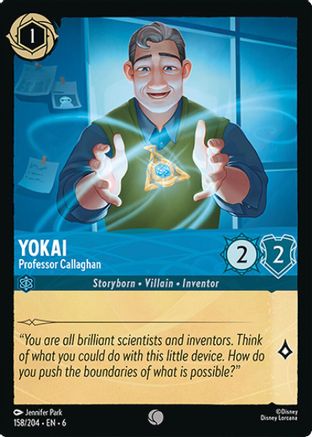 Yokai - Professor Callaghan (158/204) [Azurite Sea] | Grognard Games