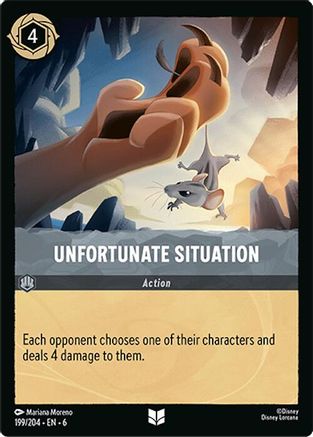 Unfortunate Situation (199/204) [Azurite Sea] | Grognard Games