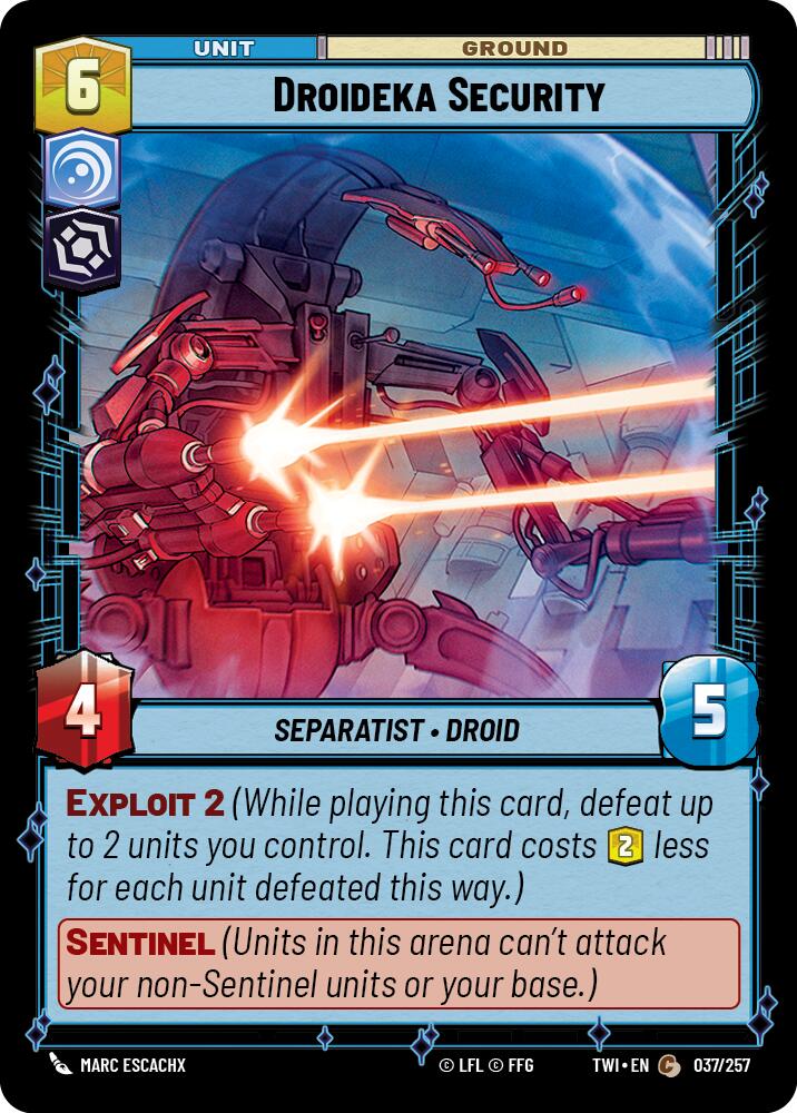 Droideka Security (037/257) [Twilight of the Republic] | Grognard Games
