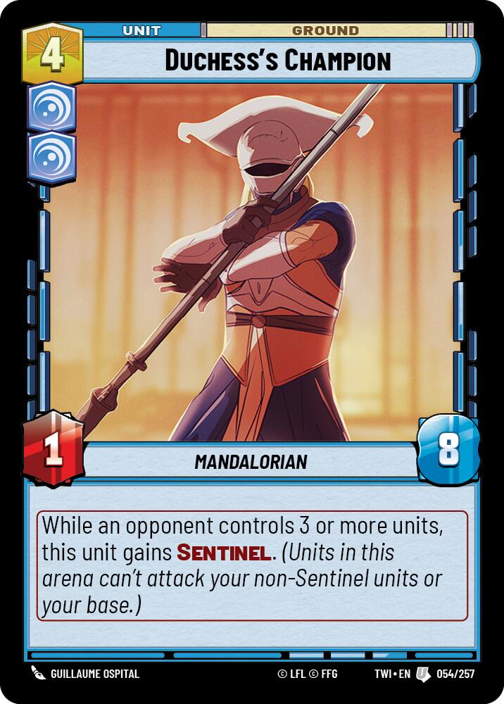 Duchess's Champion (054/257) [Twilight of the Republic] | Grognard Games