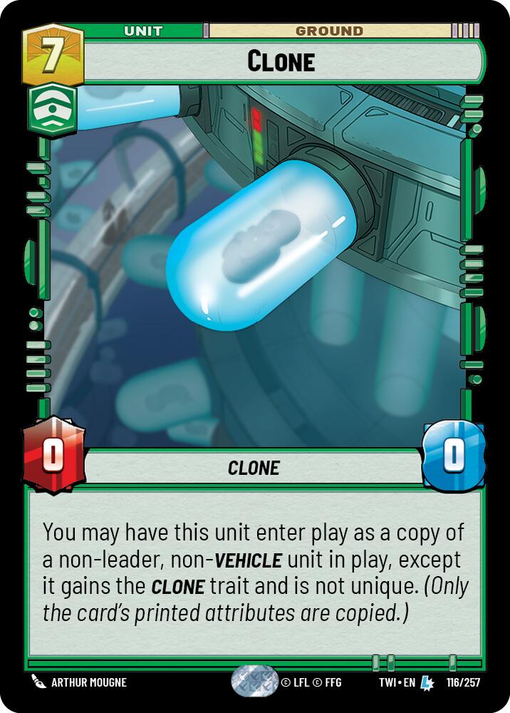 Clone (116/257) [Twilight of the Republic] | Grognard Games