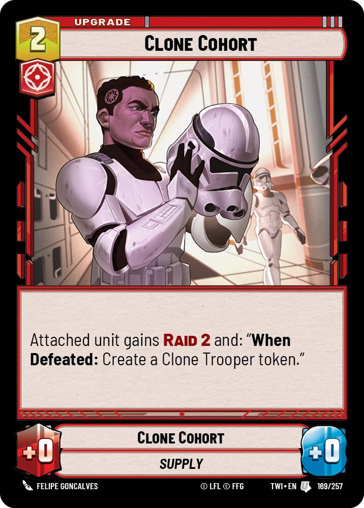 Clone Cohort (169/257) [Twilight of the Republic] | Grognard Games