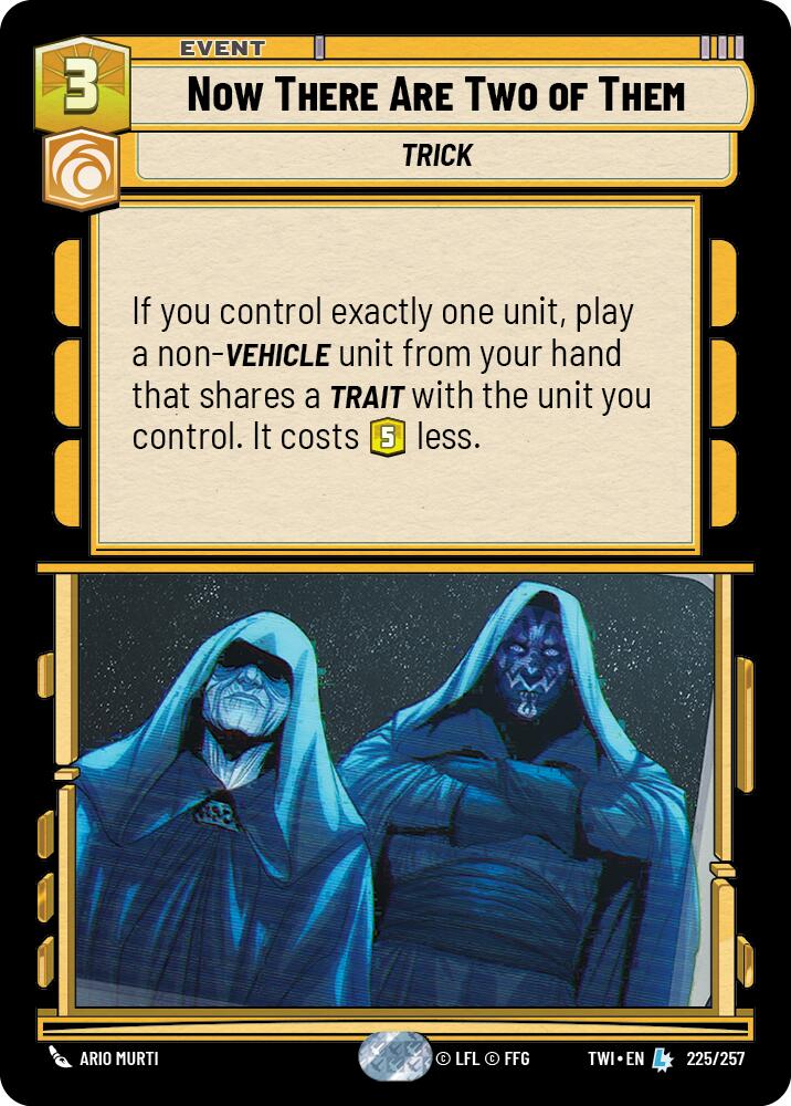 Now There Are Two of Them (225/257) [Twilight of the Republic] | Grognard Games