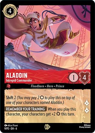 Aladdin - Intrepid Commander (9) [Promo Cards] | Grognard Games