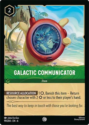 Galactic Communicator (99/204) [Azurite Sea] | Grognard Games