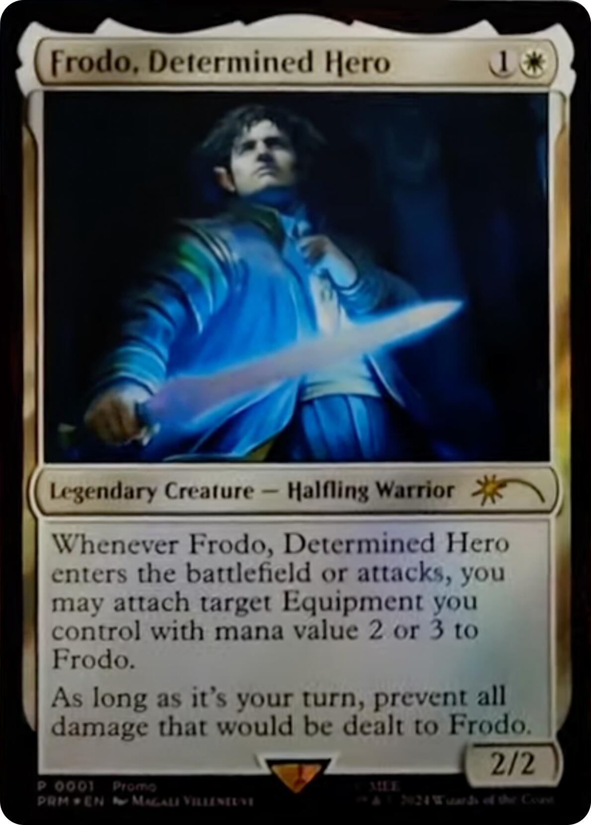 Frodo, Determined Hero [Resale Promos] | Grognard Games