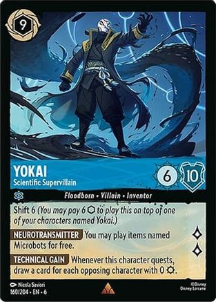Yokai - Scientific Supervillain (160/204) [Azurite Sea] | Grognard Games
