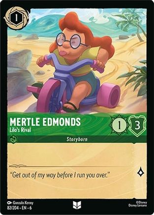 Mertle Edmonds - Lilo's Rival (82/204) [Azurite Sea] | Grognard Games