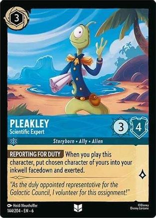 Pleakley - Scientific Expert (144/204) [Azurite Sea] | Grognard Games